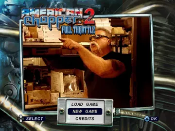 American Chopper 2 - Full Throttle screen shot title